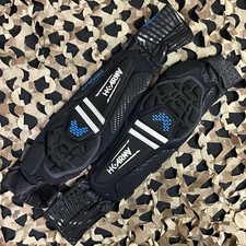 NEW HK Army Crash CTX Elbow Pads - Black/Blue - Small/Medium