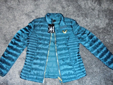 BNWT True Religion Ladies Puffer Jacket, Teal/ Ink Blue- XL