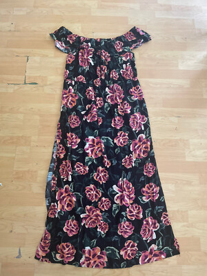 chiffon a line maxi dress Chiffon A-Line Long Bridesmaid Dress with Flutter Sleeves in Dark Green, Dark Green / 16