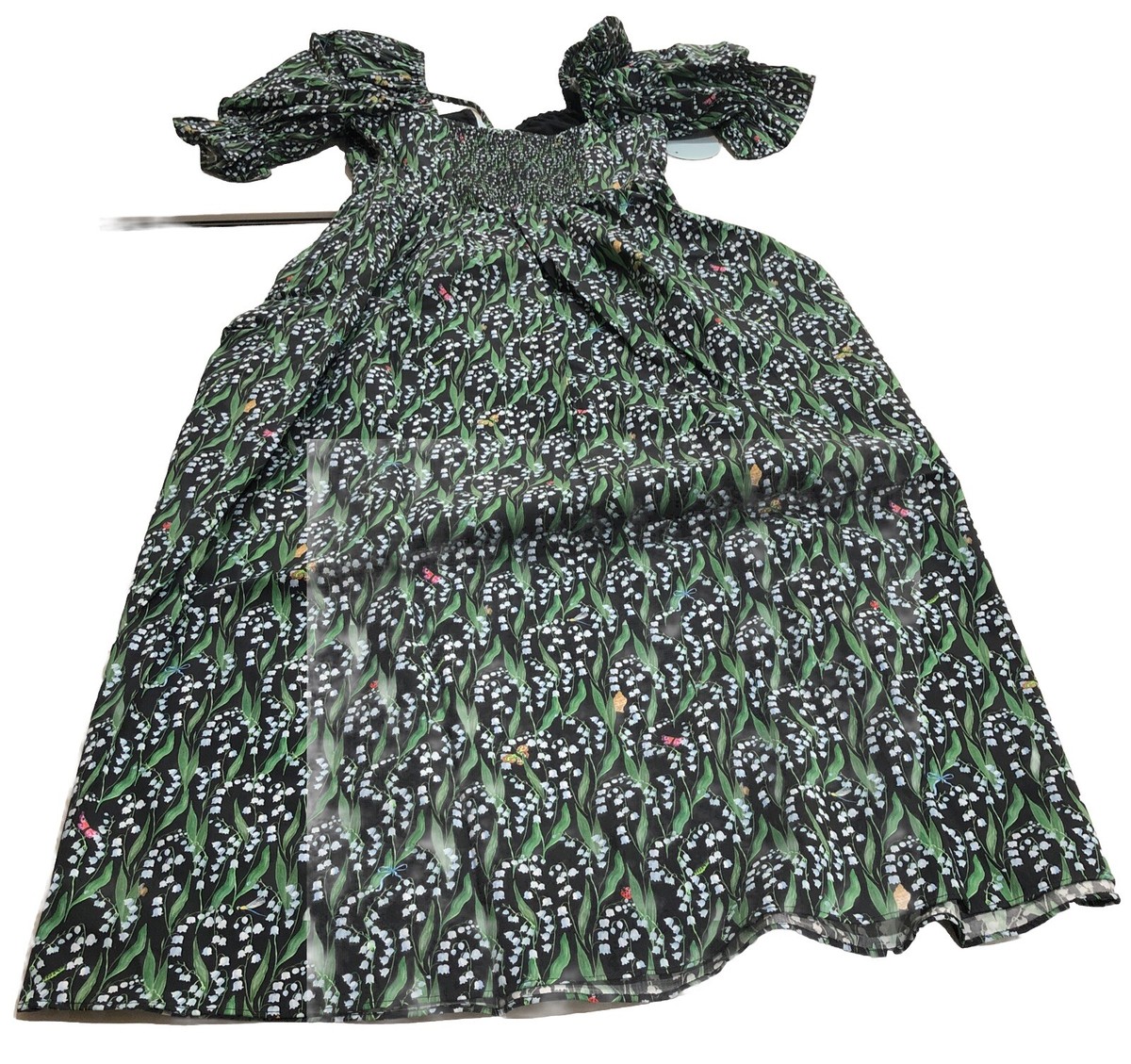 Hill House Women's Black The Ophelia Dress Lily Of The
