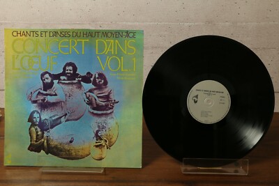 Concert Dans L'œuf CHANTS ET DANSES DU HAUT Vinyl LP L'oiseau Musicien  112203 G