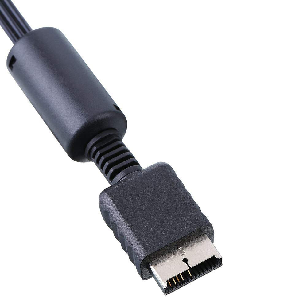 New 6 Feet RCA AV Audio Video Composite Cable Cord for Sony PS1 PS2 PS3 PS3 Slim