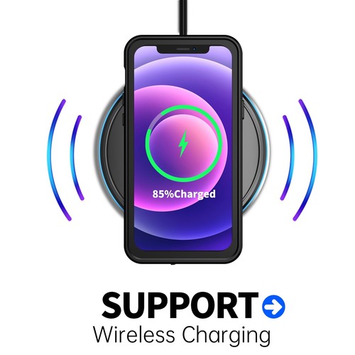 Étui étanche pour iPhone 12 Pro Max Life housse antichoc avec protection d'écran - Photo 9 sur 15