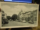 M1 Vintage Old OHIO Postcard Millersburg Main Street Downtown Hotel Shoe Coke