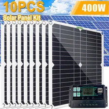 4000 Watts Solar Panel Kit 100A 12V Battery Charger w/ Controller Caravan Boat A