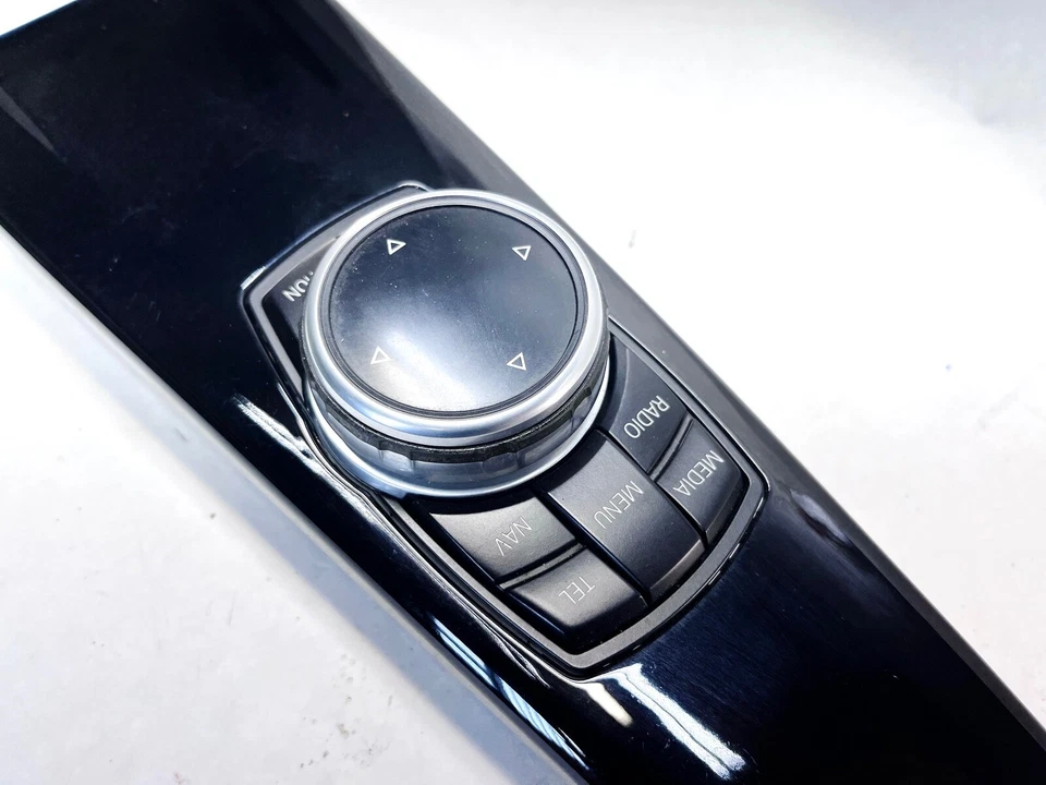 14-16 BMW 428i F32 F36 CONSOLA CENTRAL NAVEGACIÓN CONTROL PERILLA EMBELLECEDOR CUBIERTA OEM Foto 3 de 4