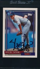 1992 Topps #313 Kevin Tapani Twins Signed Auto *20740
