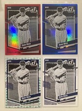 2023 Donruss Sam Rice (4) #/2023 Red & Blue HoloFoil & Liberty SP #164 Senators