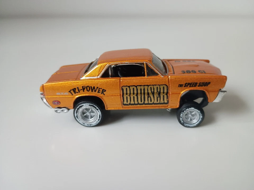  Maisto All Stars 1965 Pontiac GTO Serie II Diecast Collezione Custom Shop 1:64 - Immagine 4 di 4