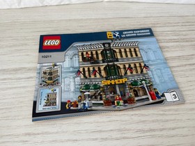 LEGO Grand Emporium 10211 MANUALS - All Three Books - Used