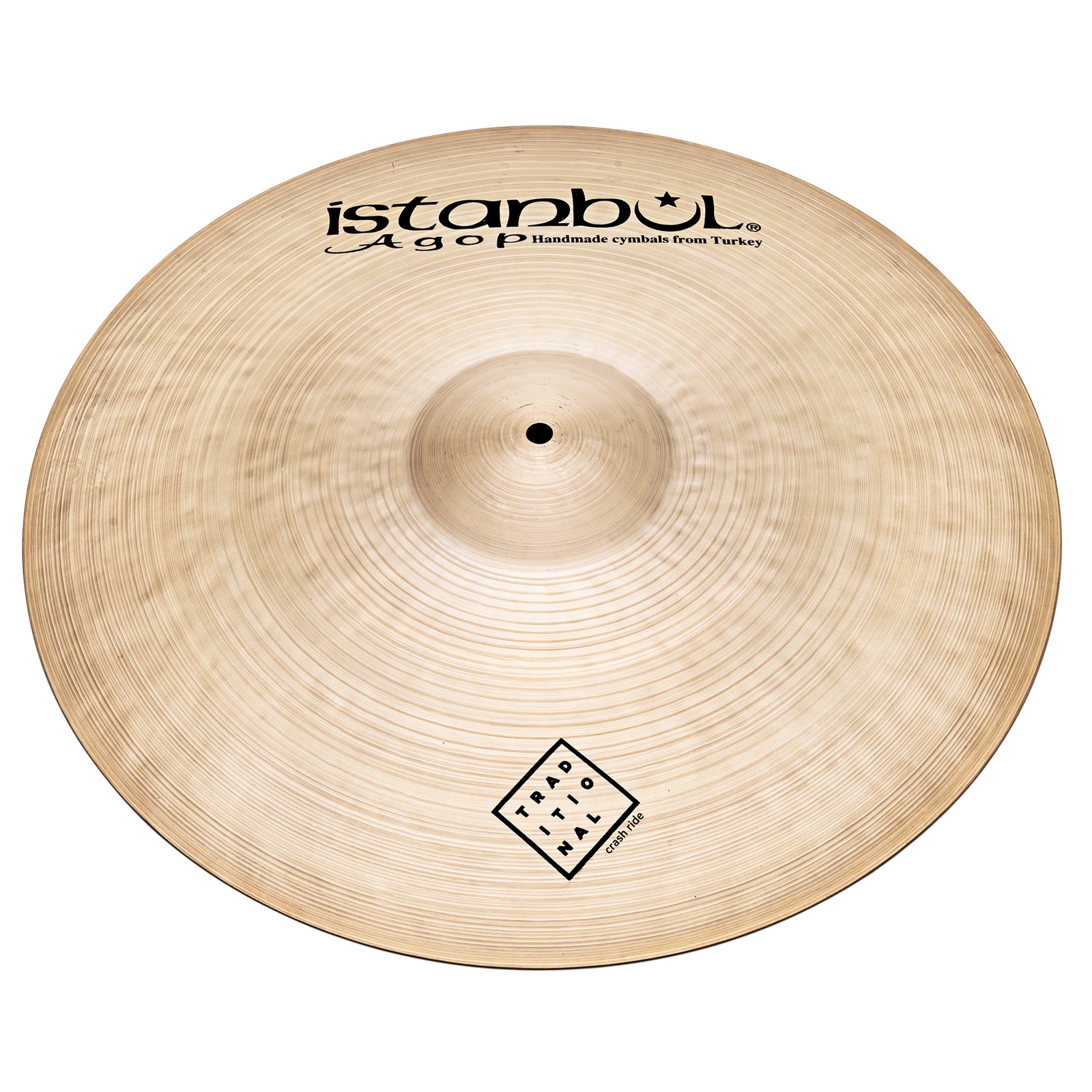 Istanbul 18"" Agop Traditional Crash Ride Cymbal ICR18