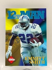 1996 Collector's Edge Football 12th Man Set Card #10 Emmitt Smith Limited Series