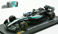Model Car Formula 1 F1 Scale 1:43 Burago MERCEDES AMG W16 2025 RUSSELL D...