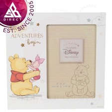 Image of Disney Magical Beginnings MDF 4” x 6” Photo Frame Pooh Adventure│Gift For Baby
