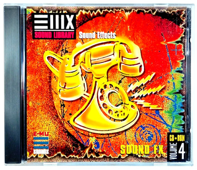 E-MU Systems Sound Library Sample CD-ROM - Volume 4 Sound FX