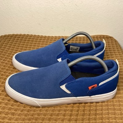 New Balance 306 Jamie Foy Mens Sz 8.5 Blue Suede Lifestyle Skate  Slip On