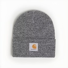 Image of Carhartt WIP Scott Watch Hat Black/Snow