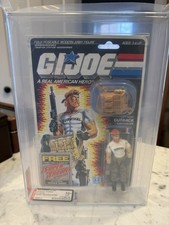 GI Joe OUTBACK 1988 MOC AFA 70  Hasbro Vintage Super Trooper Offer No Price Tag