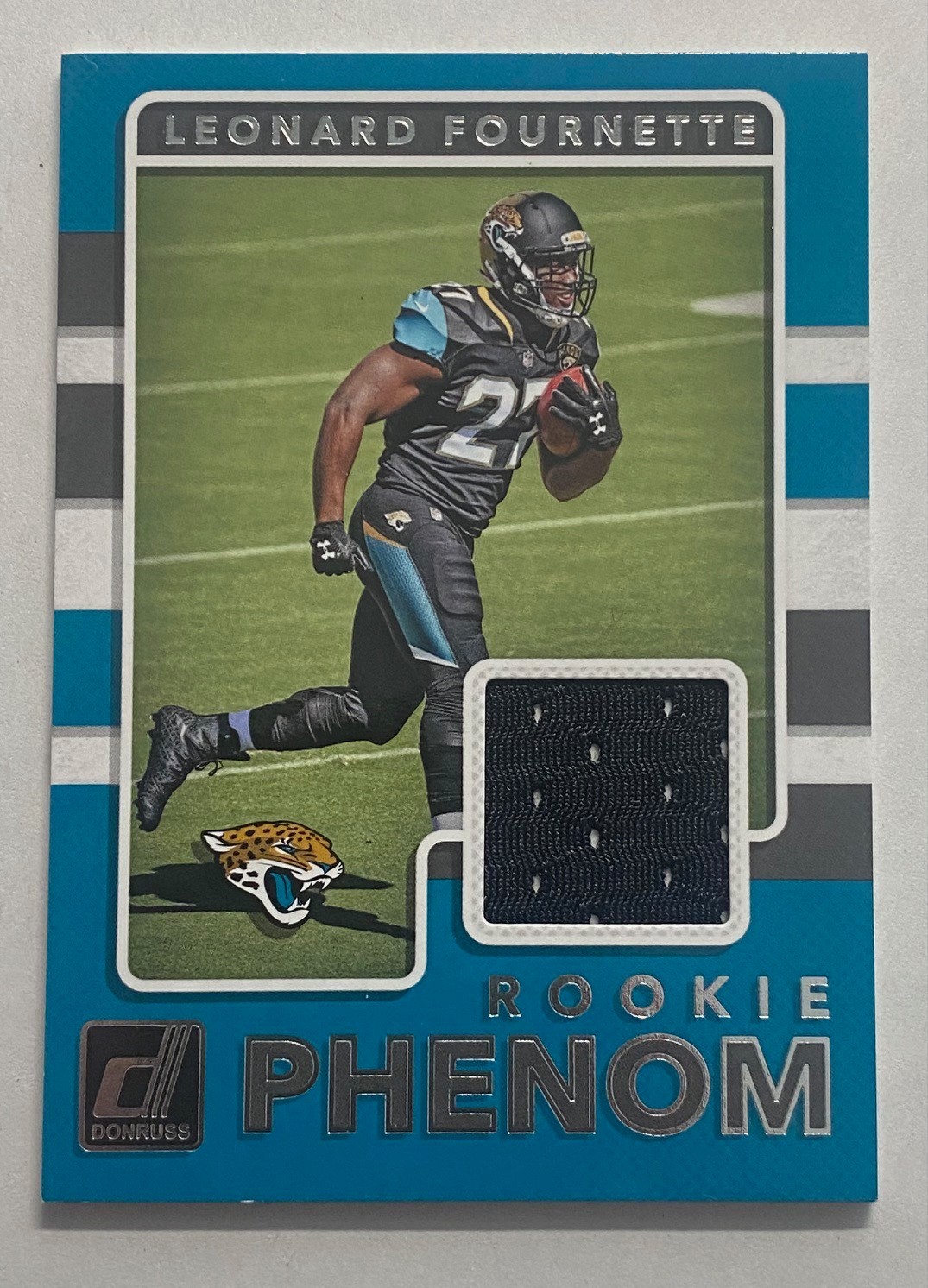 Leonard Fournette Panini Donruss Rookie Phenom Jerseys #2 Green