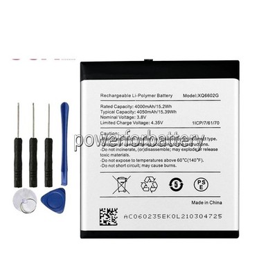 For CAT S62 New Battery - XQ6602G for T-MOBILE CATERPILLAR CAT S62 + Free Tools