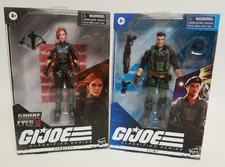 Flint #26 & Scarlett #20 GI Joe Classified Series Action Figures 2021 Hasbro NIB