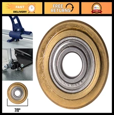 Titanium Coated Replacement Scoring Wheel for Tile Cutting - 7/8 in, Gold Finish