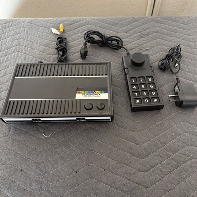 ColecoVision Flashback Game Console Black w/ Controller, Power Adapter