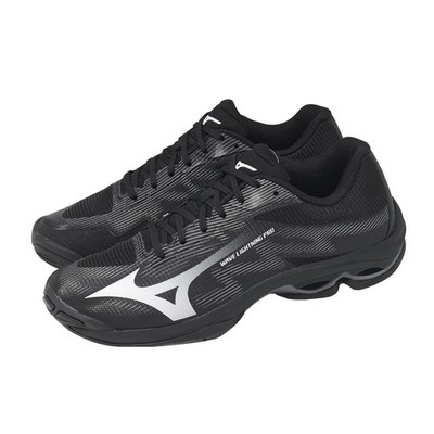 Mizuno Wave Lightning Pro Black White Men Volleyball Sports Shoes V1GA2660-82