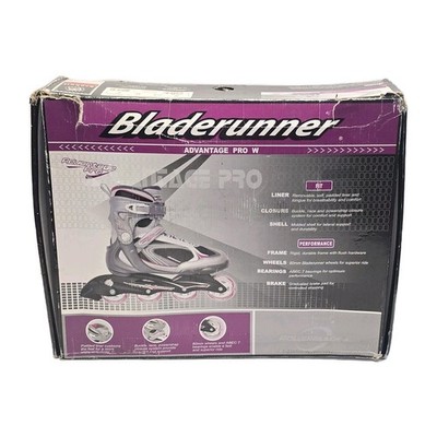 Bladerunner Advantage Pro W Women s Inline Skates Sz 10 Pink/White/Grey NIB