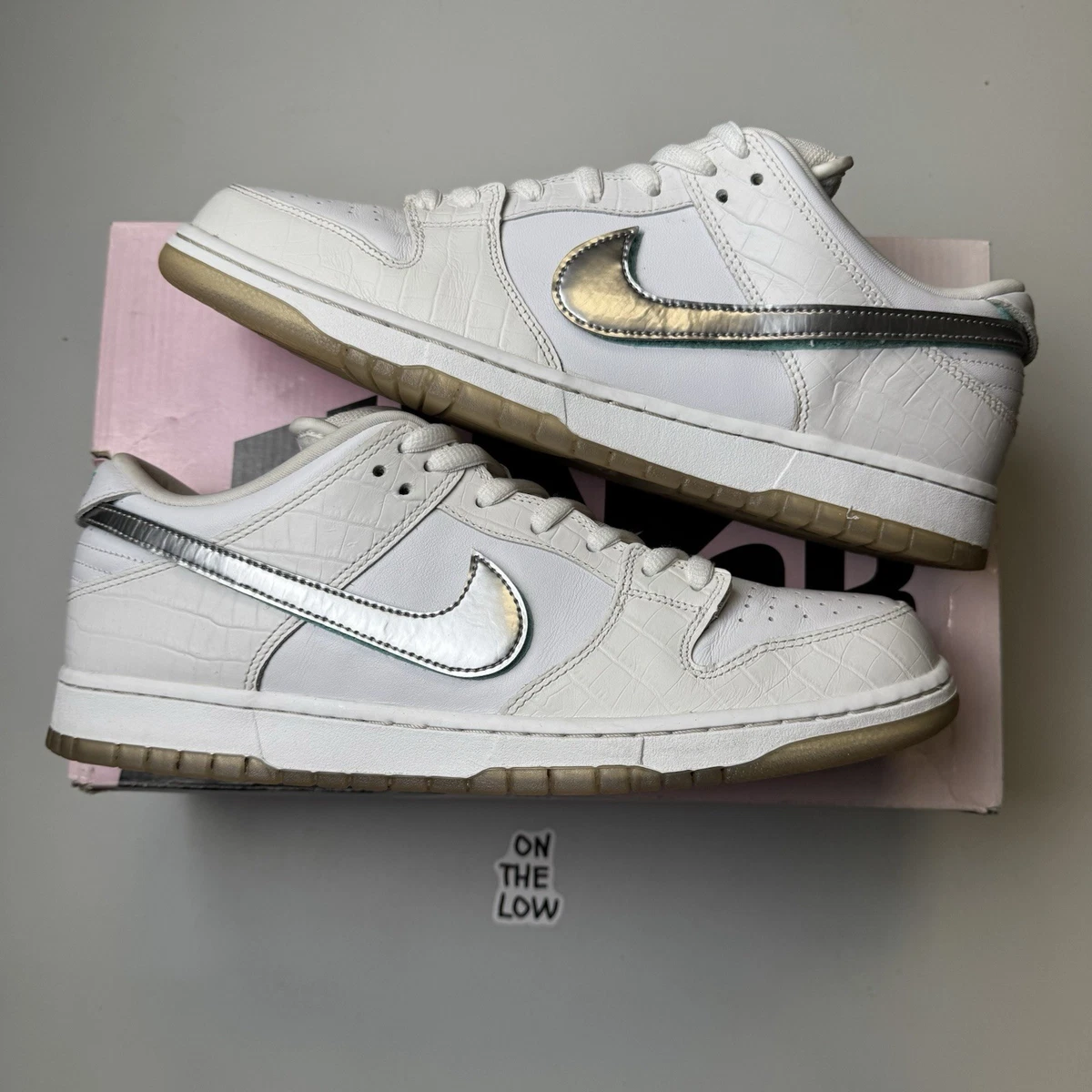 Nike Diamond Supply Co. x Dunk Pro SB Low White Diamond for Sale