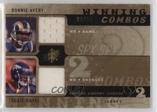 2009 SPx Winning Combos 93/99 Donnie Avery Eddie Royal #W2-AR oh8