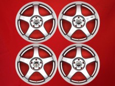 Jdm Ralli Art 5book Spoke Used Wheel 4book 7j 17pcd114.3 5 Holes 38 H No Tires