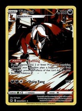 Thievul GG17/GG70 Holo Crown Zenith Galarian Gallery Pokemon NM