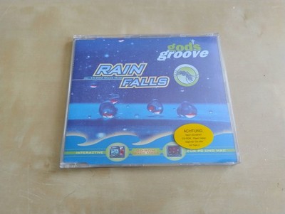 God's Groove   Rain Falls 1995 Maxi Single CD Techno Hard Trance Acid