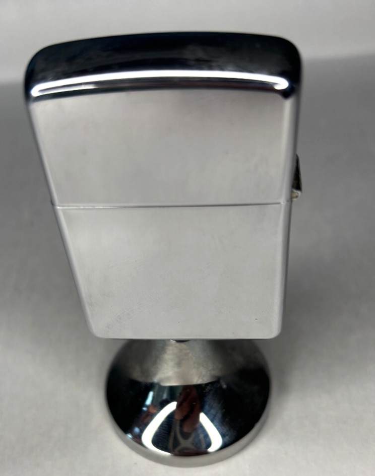 Plain Polished Chrome Vi Case Xv Insert Unused Sparks Vtg
