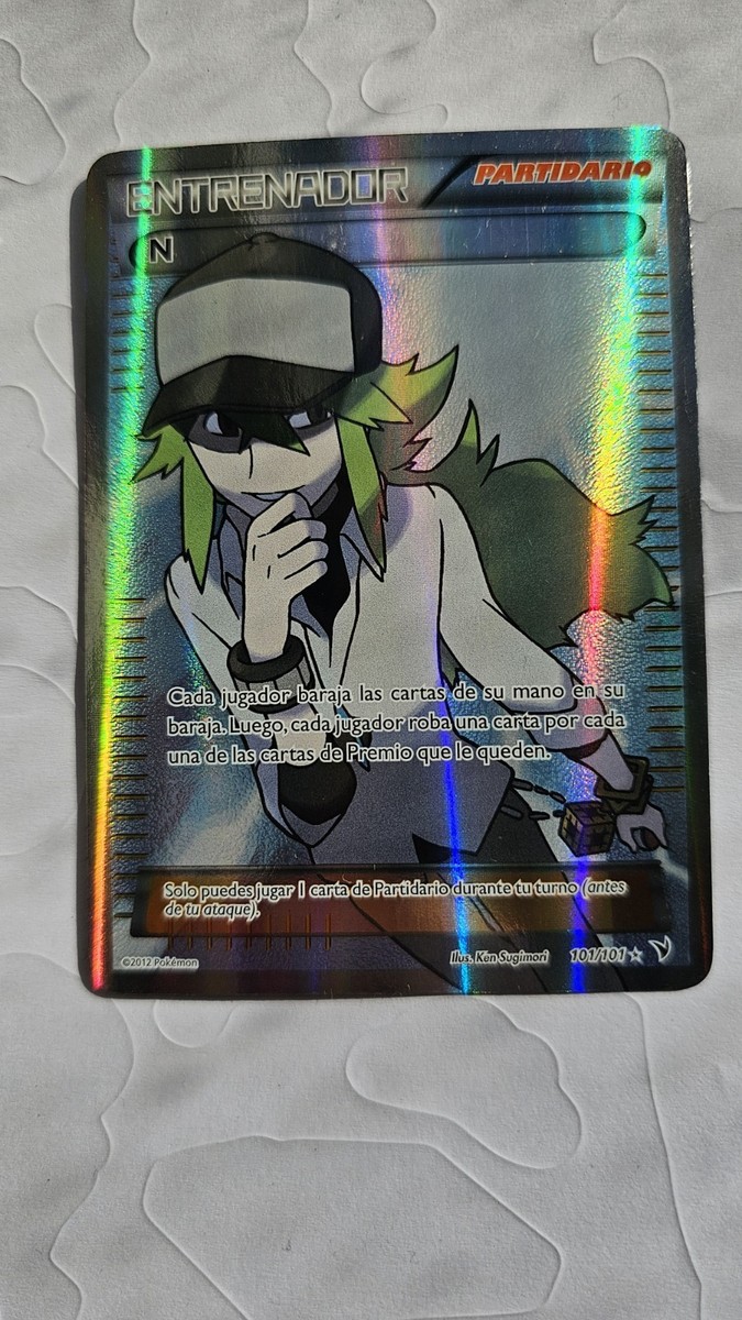 full art n pokemon card N TCG Cards & Art