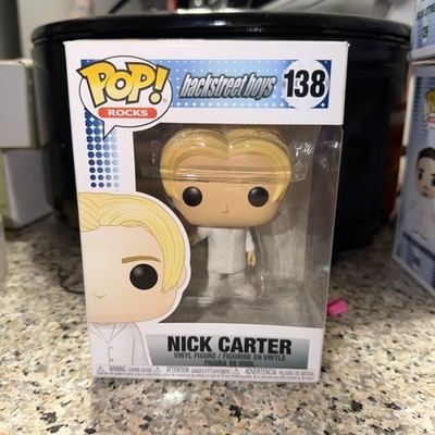 Nick Carter Backstreet Boys Funko Pop! Rocks Vinyl Figure #138, New in Box