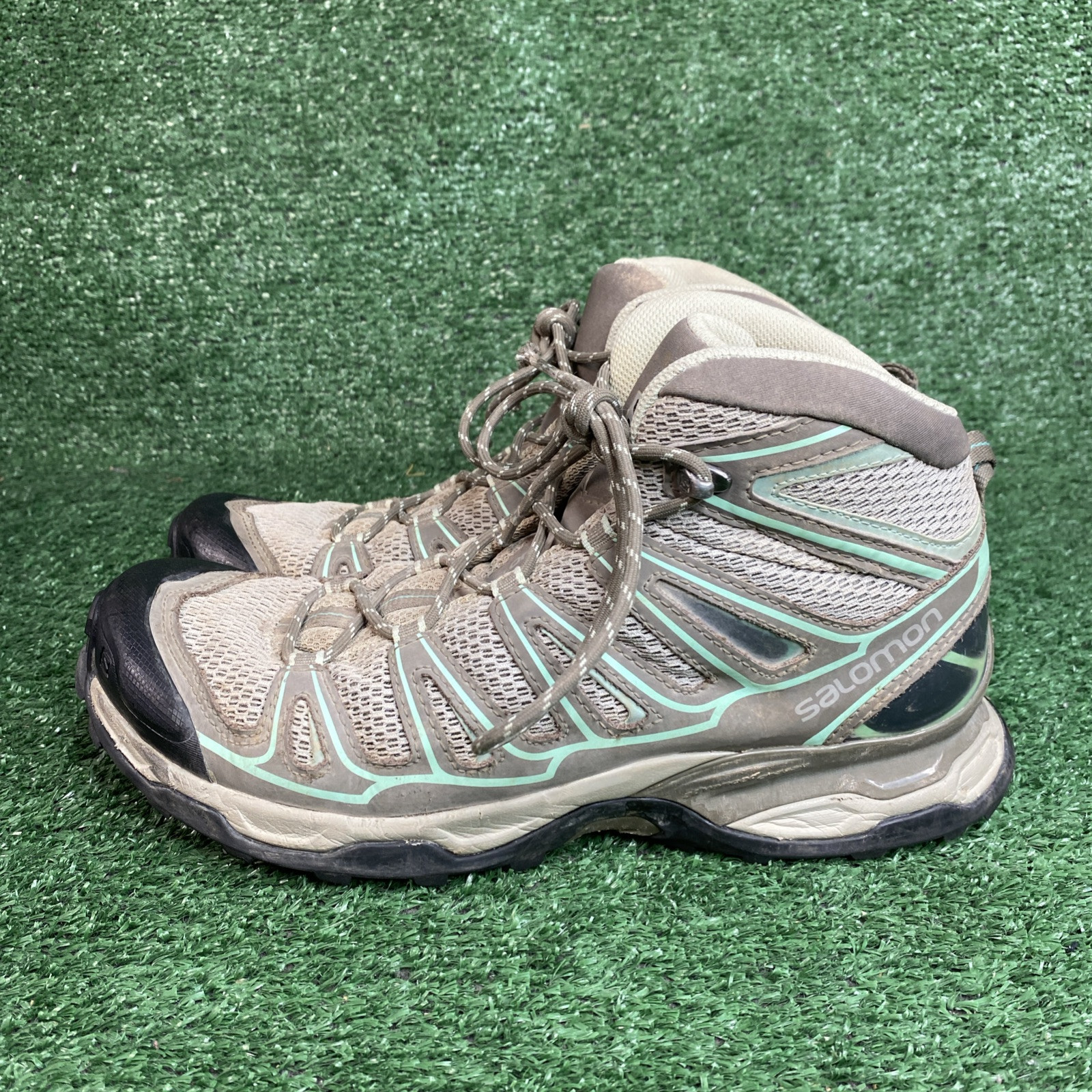 Scarpe da trekking Salomon X Ultra Mid Aero 379176 impermeabili da donna taglia 10