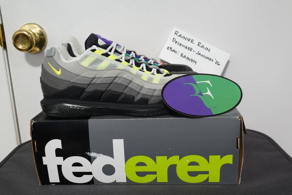 NikeCourt Vapor RF x Air Max 95 Greedy for Sale | Authenticity