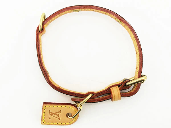 Louis Vuitton Monogram Collier Baxter PM Baxter MM Dog Leash