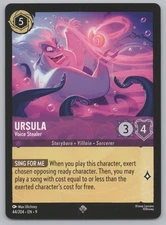 Disney Lorcana - Ursula - Voice Stealer 44/204 - Fabled