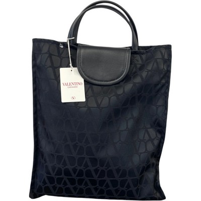 Valentino Garavani Damen Monogram Tote Bag Schwarz