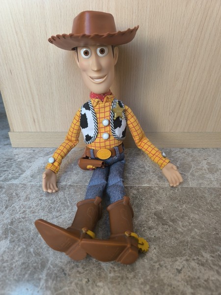 Disney Pixar Toy Story Woody Thinkway Toys Signature Collection Habla castellano