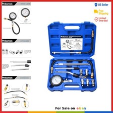 Compression Tester Kit 300 Psi Gasoline Engine Cylinder Gauge M10 M12 M14 M16 Compression Tester Kit 300 Psi Gasoline Engine Cylinder Gauge M10 M12 M14 M16