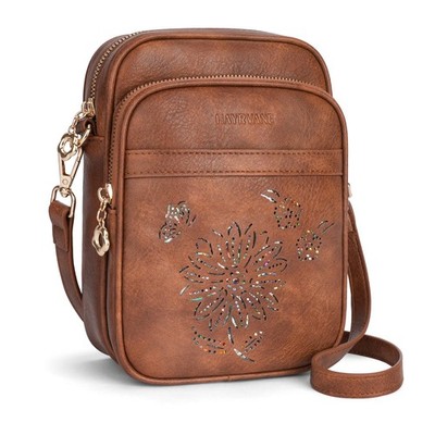 Small Crossbody Bags for Women, RFID Phone Purse with Card Slots, Triple Comp...