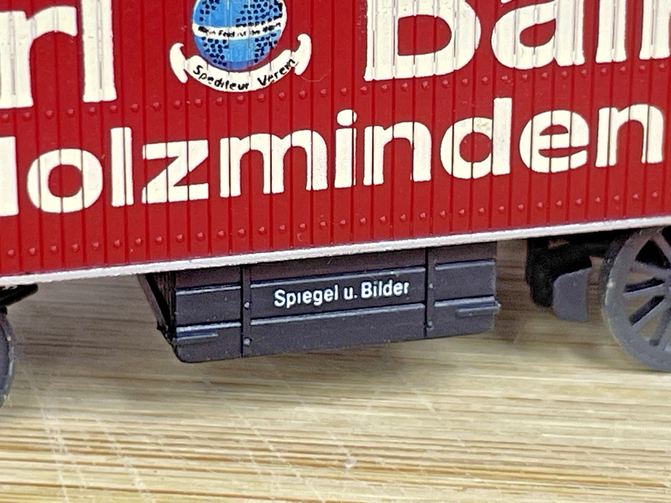 Preiser 455 carro mobili per cavalli Carl Balke Holzminden H0 1:87 - Immagine 4 di 4