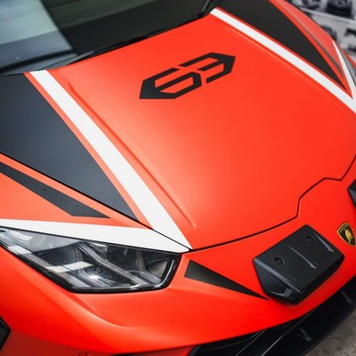 Compatible With Lamborghini Huracán STO Diamond Decal Set   Premium OEM+ Style G