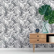 Breezy Palm Wall Painting Stencil 16x24" Reusable DIY Home Office Decor Template