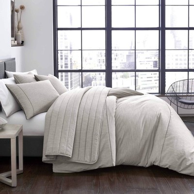City Scene Pixel Duvet Cover Set