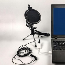 Universal Computer Condenser Microphone Kit for Clear Sound in Homes Studios